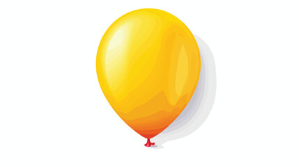 Balloon isolated on white background.at vector