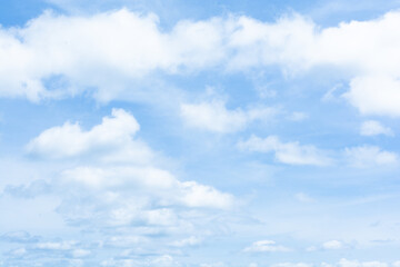 Clounds on blue sky background