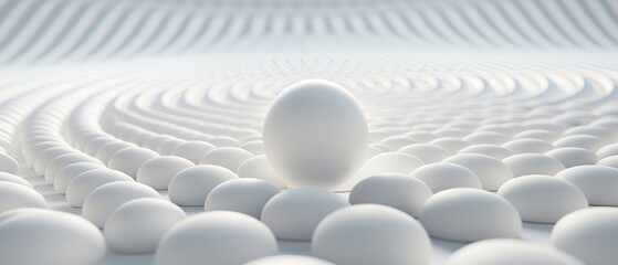 Obraz premium 3d render of a white background
