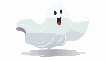 ghost icon isolated on white background.