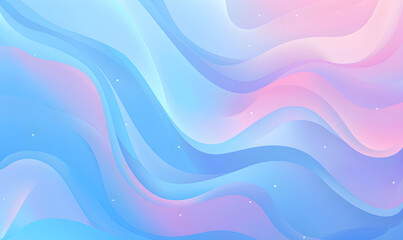 A simple background with blue soft, delicate, quiet gradients, Generative AI 