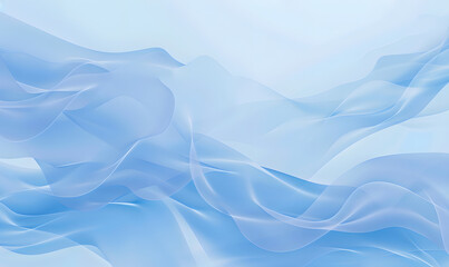 Obraz premium A simple background with blue soft, delicate, quiet gradients, Generative AI 