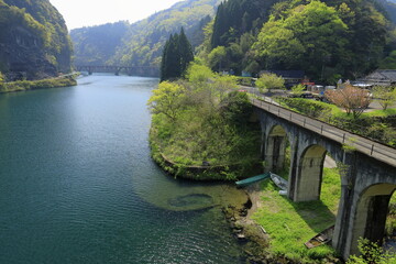 日之影町高千穂鉄道廃線跡