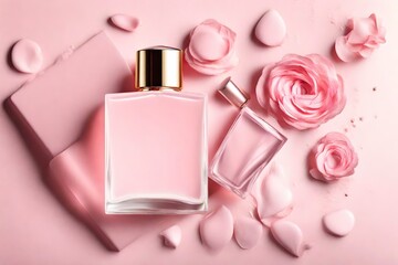 Obraz na płótnie Canvas perfume and rose