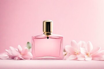 bottle of perfume - obrazy, fototapety, plakaty