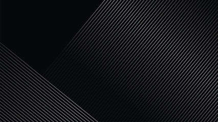 Black Background Lines vector image abstract wallpaper for backdrop or decoration