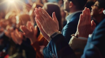 business clapping