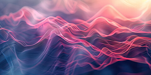 Obraz premium Graphic design, graphics resource digital background backdrop illustration vector, ambient flowing textured banner, generated ai