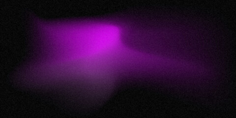A purple flash on a dark background. A gradient with blurring and noise elements. Colorful background with the illusion of space