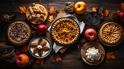 Fototapeta na wymiar Autumn food concept