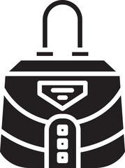 Handbag Glyph Icon