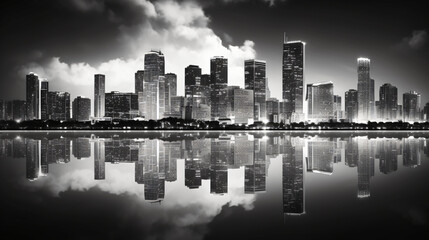 Black and white reflections