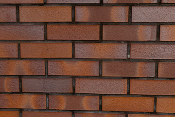 czerwony mur z cegły, tło, tekstura
