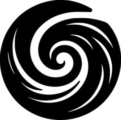 Hurricane simple icon