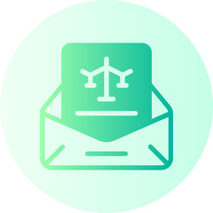 Verdict gradient icon