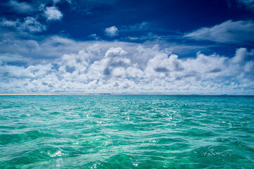 Obraz premium 久米島の青い海