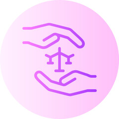 equality gradient icon