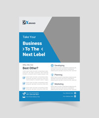 Corporate modern business flyer Design 