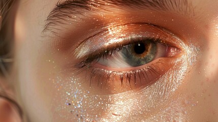 Crystal Clear Eyeshadow for Sheer Brilliance