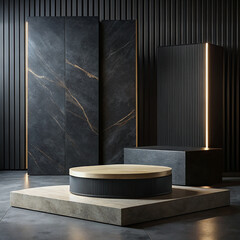 Black Rock Background