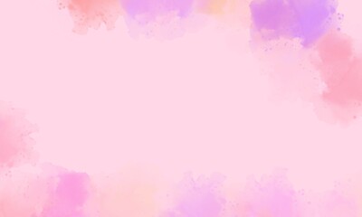 pink watercolor background