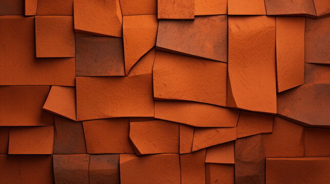 Beautiful abstract terracotta background wallpaper illustration