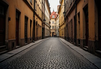 Fototapeta na wymiar Wandering through the enchanting streets of Prague, Czech Republic by ai generated