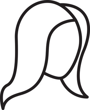 recommend clip art: Woman Hairstyle Line Art
                    