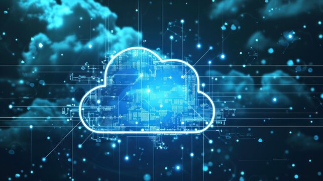 Cloud storage ,Circuit background data processing technology and cloud computing