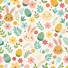Happy Easter Pattern