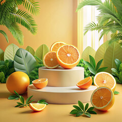 Citrus Fruit Background