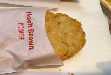 chinese fast food, hash potatoes