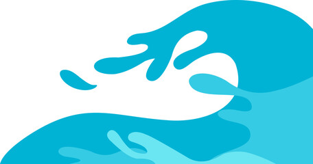 Splash Wave Sea Corner