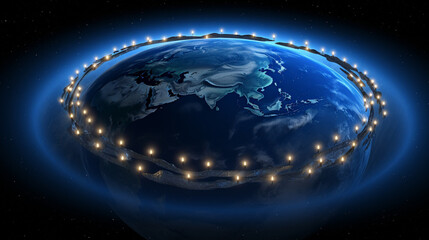 Obraz premium earth in space