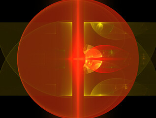 Imaginatory fractal abstract background Image