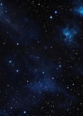 Night sky universe with stars, nebula and galaxy