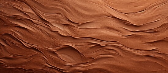 Fototapeta premium Detailed Macro Shot of Arid Desert Sand Dunes in Hot Sunlight