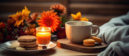Aromatic Coffee and Tempting Cookies to Indulge in a Cozy Afternoon Treat