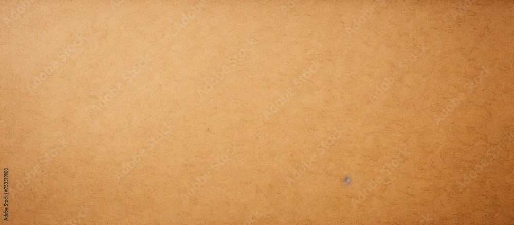 Aufkleber minimalist brown paper texture with a tiny blue point - subtle background design