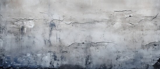 Abstract Artistic Expression: Weathered Wall with Cracked Paint and Textured Surface