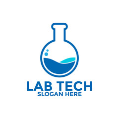 Lab logo design ,Laboratory logo designs vector, Science Logo vector template