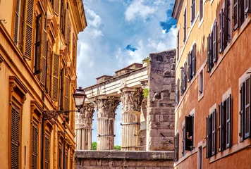 Behangcirkel Rome. Streets. © Victor