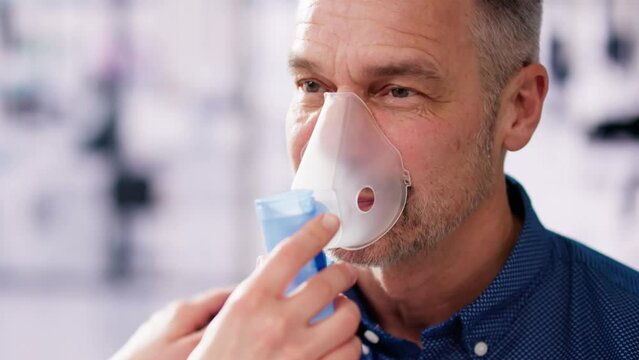 Oxygen Mask For Pulmonary Disease And Fibrosis