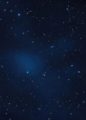 Deep night sky universe with stars, nebula and galaxy