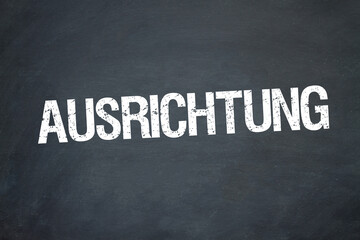 Ausrichtung	