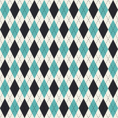 Pattern background with an argyle design - 753543928