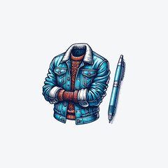 Vector design with white background