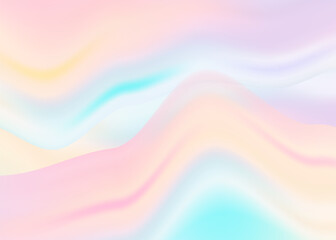 Vibrant Trendy Holographic Background full Vector Illustration, pro Vector