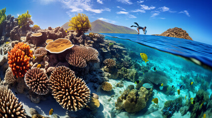 Explore the captivating marine haven  - Powered by Adobe