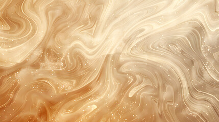 Swirling Sandstorm Abstract
